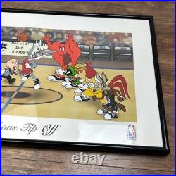 Looney Tunes The Toons Tip-Off Framed Limited Edition NBA Licensed #38/350 Rare