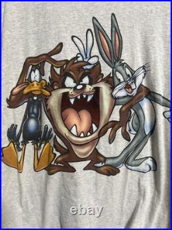 Looney Tunes Vintage 90's Rare Shirt Warner Bros Studios Size XXL