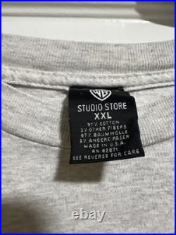 Looney Tunes Vintage 90's Rare Shirt Warner Bros Studios Size XXL