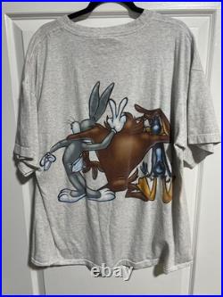 Looney Tunes Vintage 90's Rare Shirt Warner Bros Studios Size XXL
