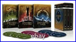 Lord of the Rings Trilogy 4K UHD RARE Steelbook NEW SEALED