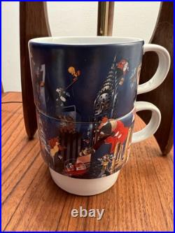 Lot 4 Rare NYC Skyline Bugs Bunny Gossamer Warner Bros Studio Store Coffee Mugs Lot 4 Rare NYC Skyline Bugs Bunny Gossamer Warner Bros Studio Store Coffee Mugs