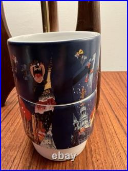 Lot 4 Rare NYC Skyline Bugs Bunny Gossamer Warner Bros Studio Store Coffee Mugs Lot 4 Rare NYC Skyline Bugs Bunny Gossamer Warner Bros Studio Store Coffee Mugs