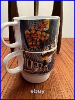 Lot 4 Rare NYC Skyline Bugs Bunny Gossamer Warner Bros Studio Store Coffee Mugs Lot 4 Rare NYC Skyline Bugs Bunny Gossamer Warner Bros Studio Store Coffee Mugs