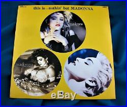 MADONNA JAPAN PROMO 12'' VINYL THIS IS NOTHIN' BUT SAMPLE LP RECORD 1987 Rare NM