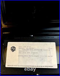 MADONNA Oh Father VHS NTSC DUB Warner Bros REC Library 1989 Rare