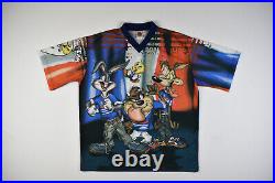 MAKE OFFER Rare 1999 Warner Bros Looney Tunes Team France Jersey Size XL Italy
