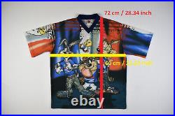 MAKE OFFER Rare 1999 Warner Bros Looney Tunes Team France Jersey Size XL Italy