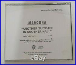Madonna Another Suitcase In Another Hall MEGA RARE USA Promo CD PRO-CD-8751-R