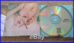 Madonna Bedtime Stories UK CD SIGNED/AUTOGRAPHED Rare REAL PROMO