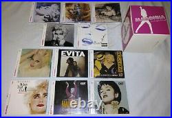 Madonna From The Origins To The Myth RARE box set 11discs (9 cds / 2 dvds) lot