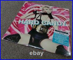 Madonna Hard Candy 2008 LP & CD & 12 Set inc. Candy Colored Vinyl SEALED RARE