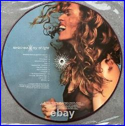 Madonna Ray Of Light Picture disc vinyl Limited Edition Very Rare