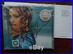 Madonna Ray Of Light UK CD SIGNED/AUTOGRAPHED Very Rare REAL PROMO Madame X
