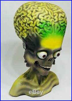 Mars Attacks Rare Foam Tops Bust 1/1 Scale Warner Brothers 1997 Free Standing