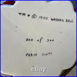 Marvin Martian Rare Cookie Jar Carla Scott 206/300 Cosmic Cookies Warner Bros