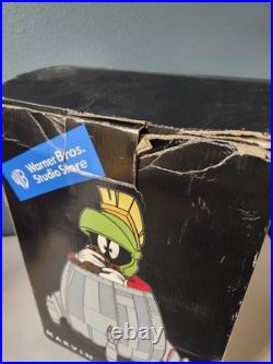 Marvin Martian Spaceship Cookie Jar 1998 In Box Rare! Vintage VTG
