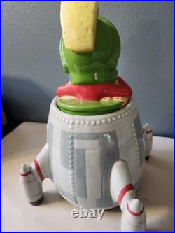 Marvin Martian Spaceship Cookie Jar 1998 In Box Rare! Vintage VTG