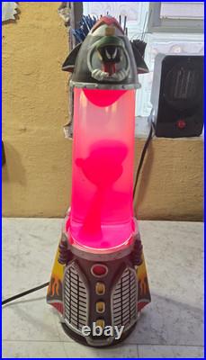 Marvin The Martian Lava Lamp Large 19 Red Warner Bros Studio Store Rare Vintage