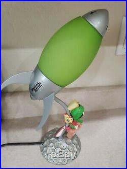 Marvin the Martian Rocket Lamp, Warner Brothers, RARE, No box. Good condition