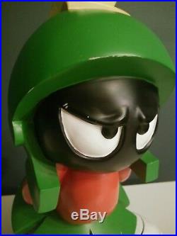 Marvin the Martian resin statue figure rare Warner bros collectible looney tunes