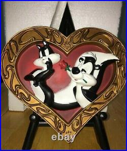 Masterpiece Series Pepe Le Pew 3D Plaque Number 93 out of 2500 Rare HTF