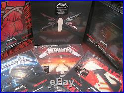 Metallica 45 Speed Collection Of 7 Titles 25 Pieces Of Vinyl + CD Rare Originals