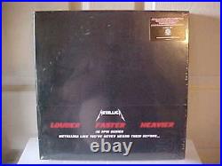 Metallica-Black Album 4 LP 45 RPM 180 Gram Vinyl SEALED! RARE
