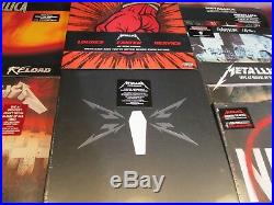Metallica Collection Limited Edition Rare USA Pressed 9 Titles 24 Sides Of Vinyl