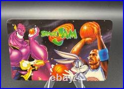 Michael Jordan 1996 Warner Bros Space Jam RARE Shooting Drills Plastic Card 567