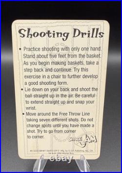 Michael Jordan 1996 Warner Bros Space Jam RARE Shooting Drills Plastic Card 567 Michael Jordan 1996 Warner Bros Space Jam RARE Shooting Drills Plastic Card 567