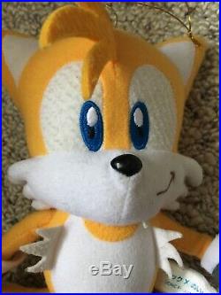 Miles Tails Prower RARE plush Sonic The Hedgehog 2003 SONIC X UFO catcher Vol 1