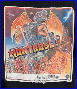Montrose 1975 Warner Bros Presents PROMO Vintage T-Shirt Shirt RARE
