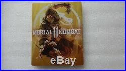 Mortal Kombat 11 PS4 PROMO Game + Mortal Kombat 11 Steelbook PlayStation 4 Rare