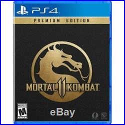 Mortal Kombat 11 Premium Edition for Playstation 4 PS4 Brand New RARE WOW