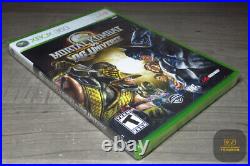 Mortal Kombat vs. DC Universe 1st Print (Xbox 360 2008) FACTORY SEALED! RARE