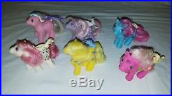My Little Pony G1 TWICE AS FANCY baby Sugarberry RARE COMPLETE SET mail order