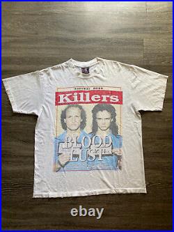 NATURAL BORN KILLERS original Rare VINTAGE promo t-shirt 1994 XL