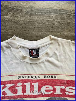NATURAL BORN KILLERS original Rare VINTAGE promo t-shirt 1994 XL