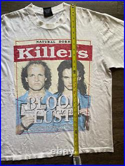 NATURAL BORN KILLERS original Rare VINTAGE promo t-shirt 1994 XL 