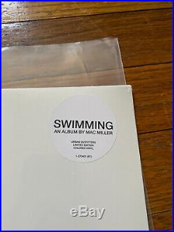NEW Mac Miller Swimming White Colored Vinyl 2 LP Record Urban Outfitters Rare