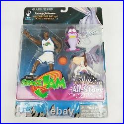 NEW Space Jam Larry Johnson With Barnyad and Bupkus All Star Action Figure RARE