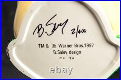 NEW Vintage Rare 1998 Warner Bros. Studio Store Michigan J. Frog Cookie Jar 1997