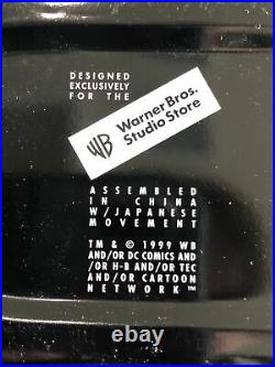 NIB Batman Fossil Watch Warner Brothers Silver MENS Watch Rare