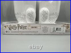 NIB Harry Potter Hedwig White Snow Owl Bookend Set Fab NY Warner Bros RARE FIND
