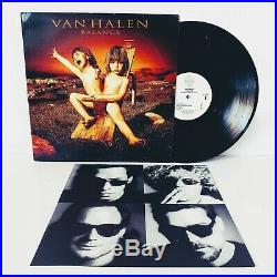 NM RARE 1995 VAN HALEN BALANCE LP Vinyl Record 1st US Press 9 45760-1