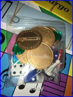 NOS Rare WARNER Bros MUSIC 19 MUSOPOLY Monopoly Style BOARD GAME Read Education
