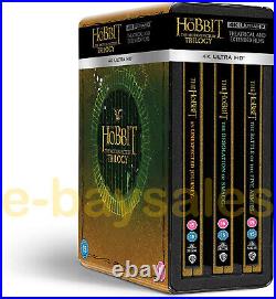 New Rare Lotr The Hobbit Extended Trilogy 4k Ultra Hd Limited Edition Steelbook
