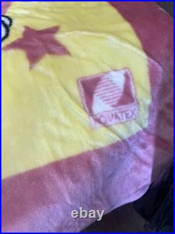 New Vintage 90's Warner Bros Official Looney Tunes Blanket 84x61 Novatex Rare