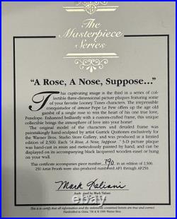 New WB The Masterpiece Series A Rose, A Nose, Suppose Rare 1999 Looney Tunes